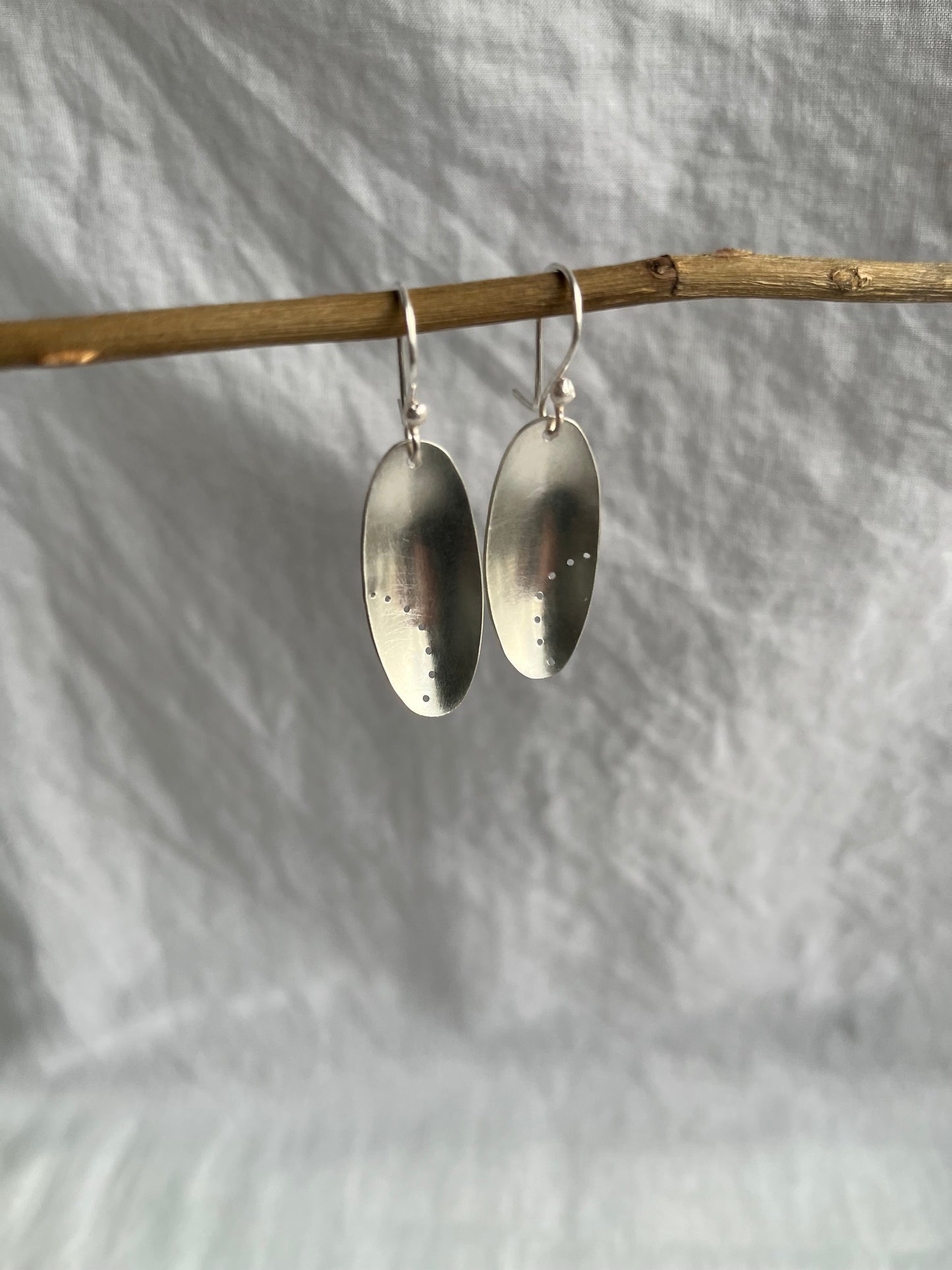 Monaco Oval Earrings