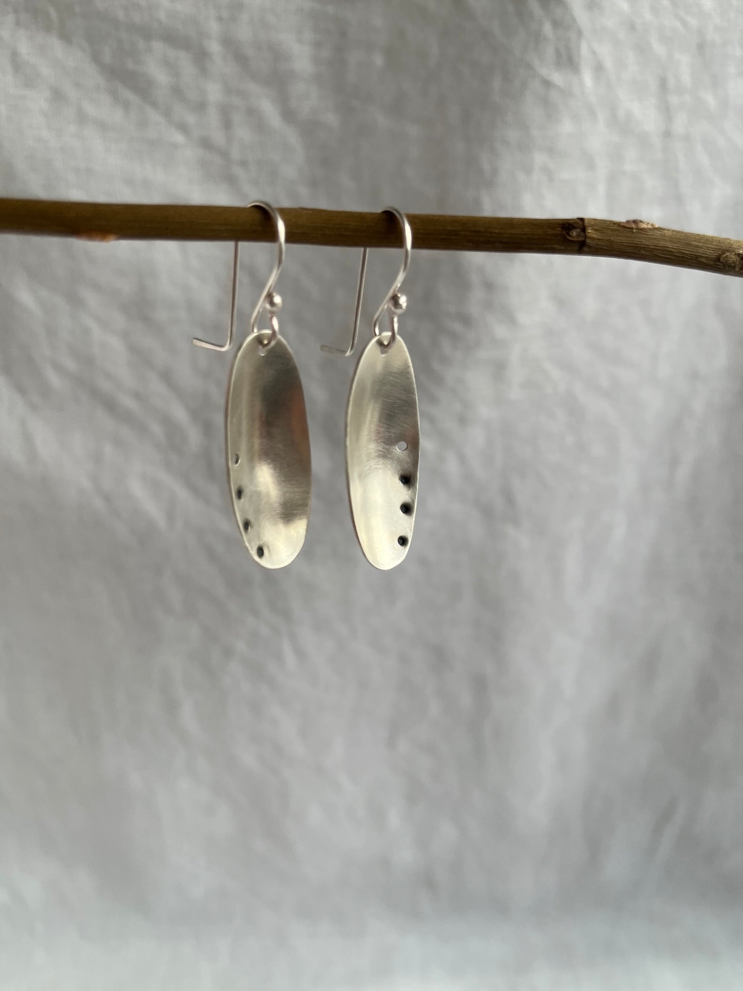 Monaco Oval Earrings