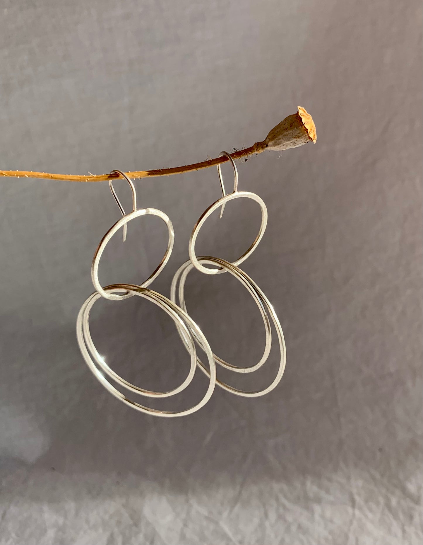 Orbit Hoops Earrings