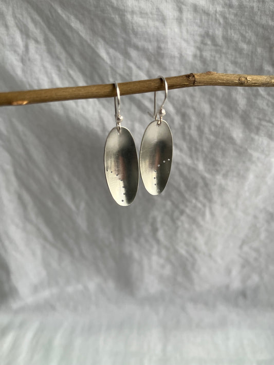 Monaco Oval Earrings