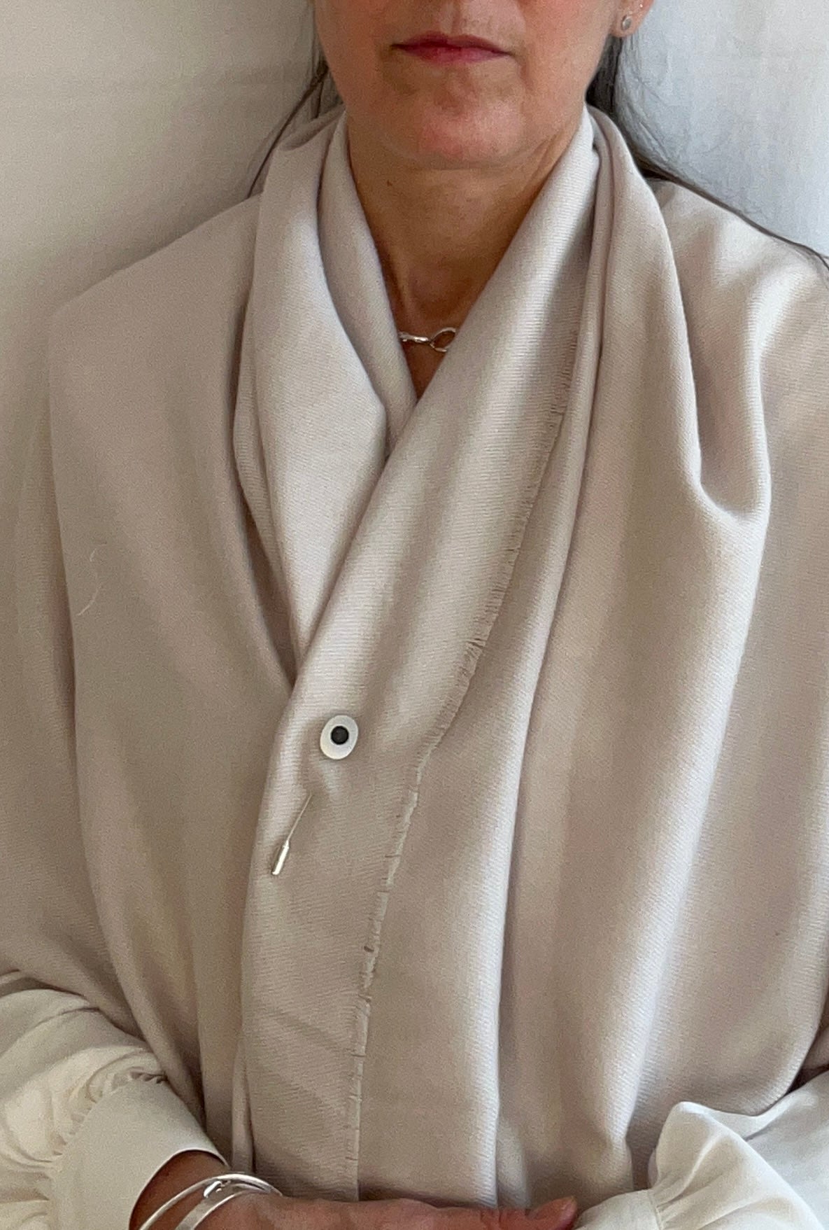 Nerissa Contrast Brooch